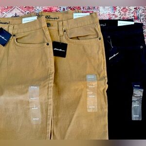 NWT Eddie Bauer FLEX MOUNTAIN jeans 32x30 3 pairs!